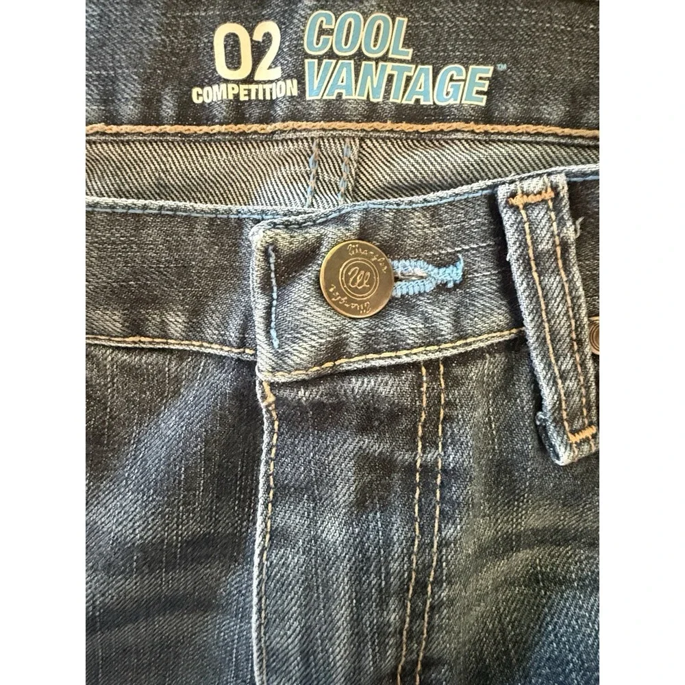 Wrangler 20X 02 Competition Jeans Mens 28x36 Blue Cool Vantage Western Work Wear